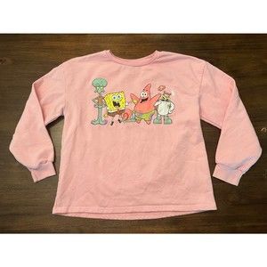 Size XL youth SpongeBob square pants and friends sweatshirt